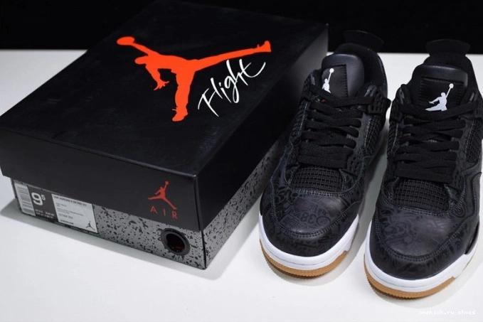 Rep Jordan 4 Laser Air Black CI1184-001 Retro 0726